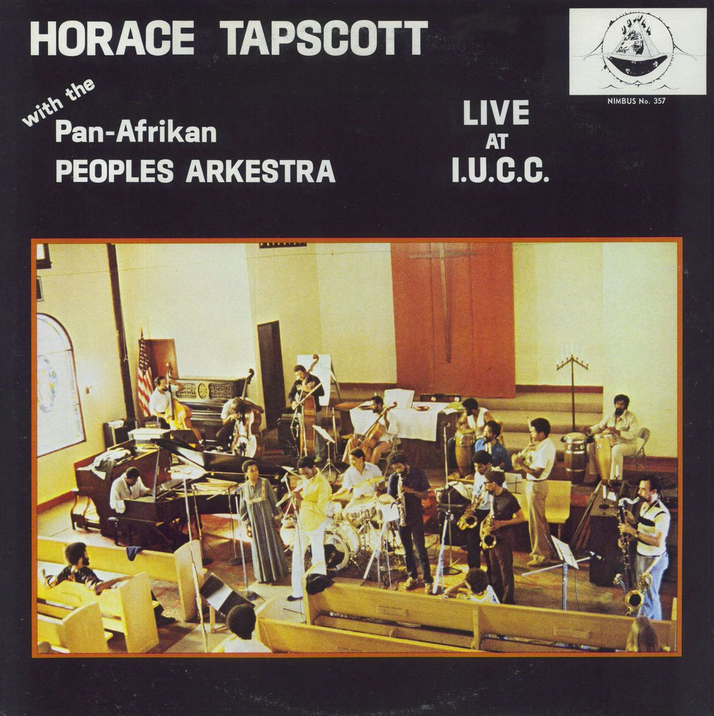 Horace Tapscott Live At I.U.C.C. - 1st US 2-LP vinyl record set (Double LP Album) NO.357