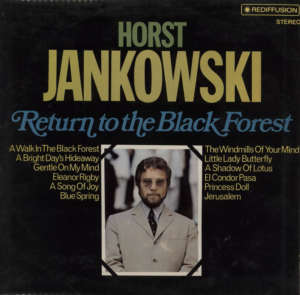 Horst Jankowski Return To The Black Forest UK vinyl LP album (LP record) ZS80