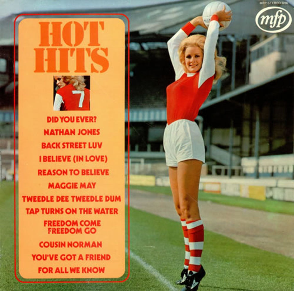 Hot Hits Hot Hits 7 UK vinyl LP album (LP record) MFP5236