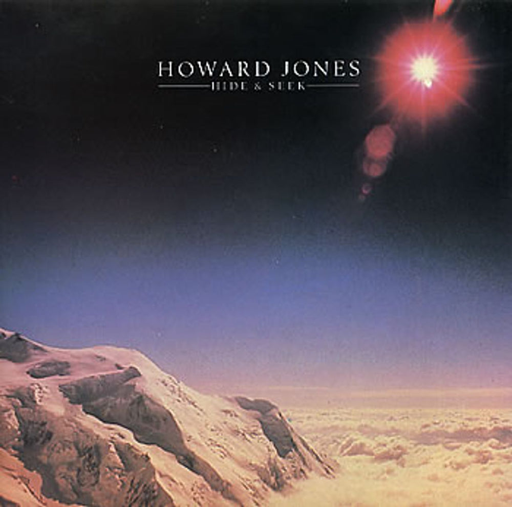 Howard Jones Hide & Seek UK 7" vinyl single (7 inch record / 45) HOW3