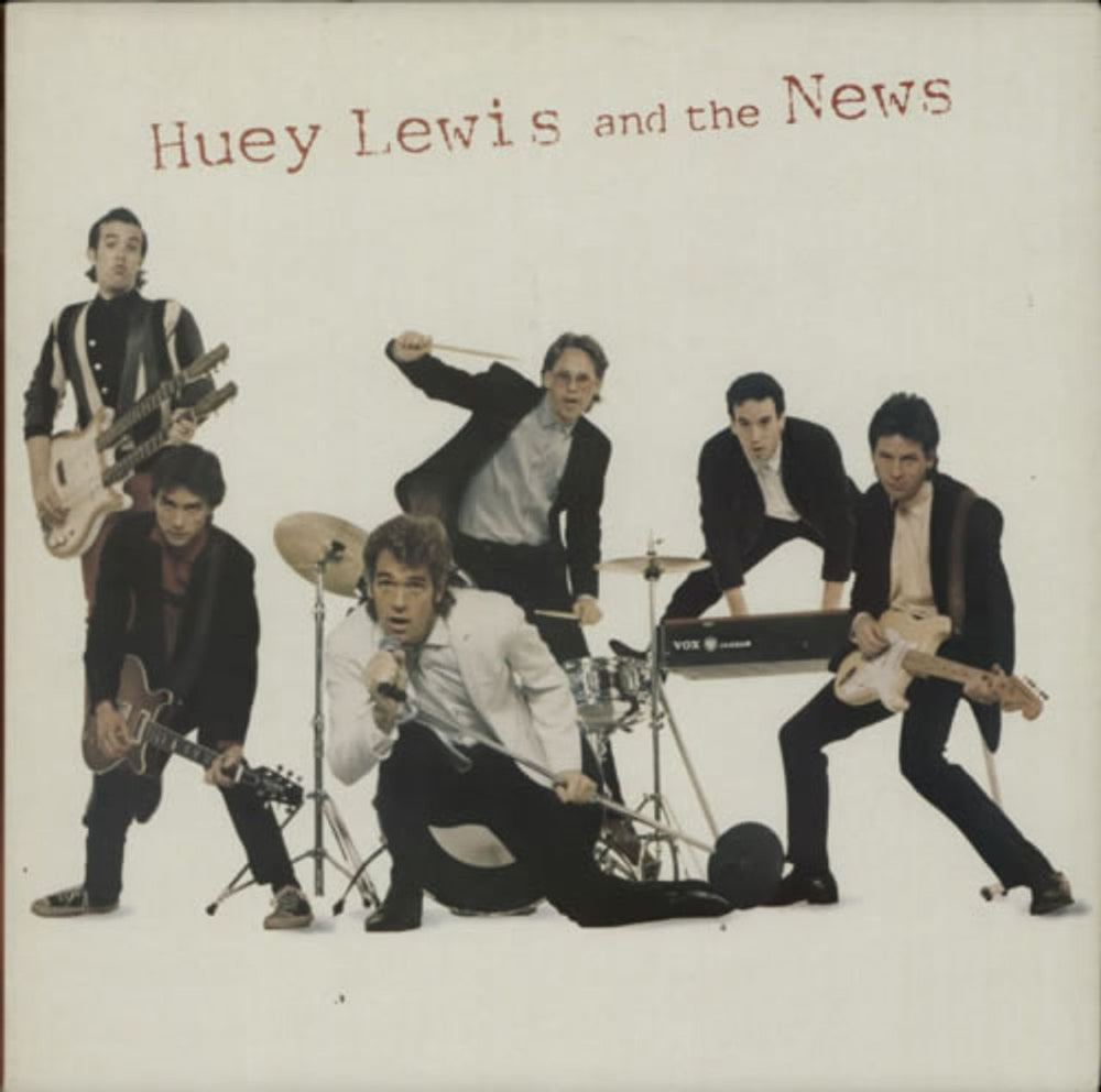 Huey Lewis & The News Huey Lewis And The News UK vinyl LP album (LP record) CHR1292