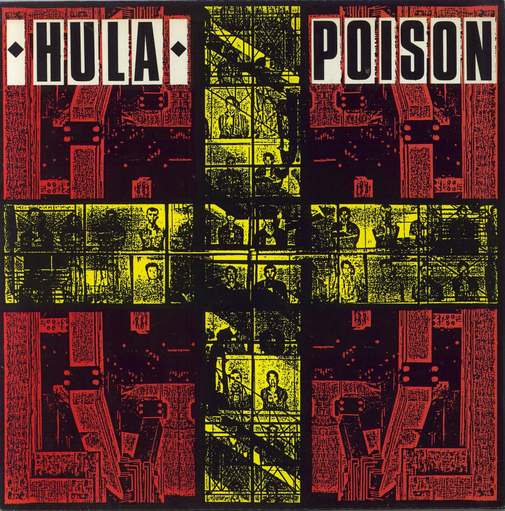 Hula Poison UK 12" vinyl single (12 inch record / Maxi-single) REDT74