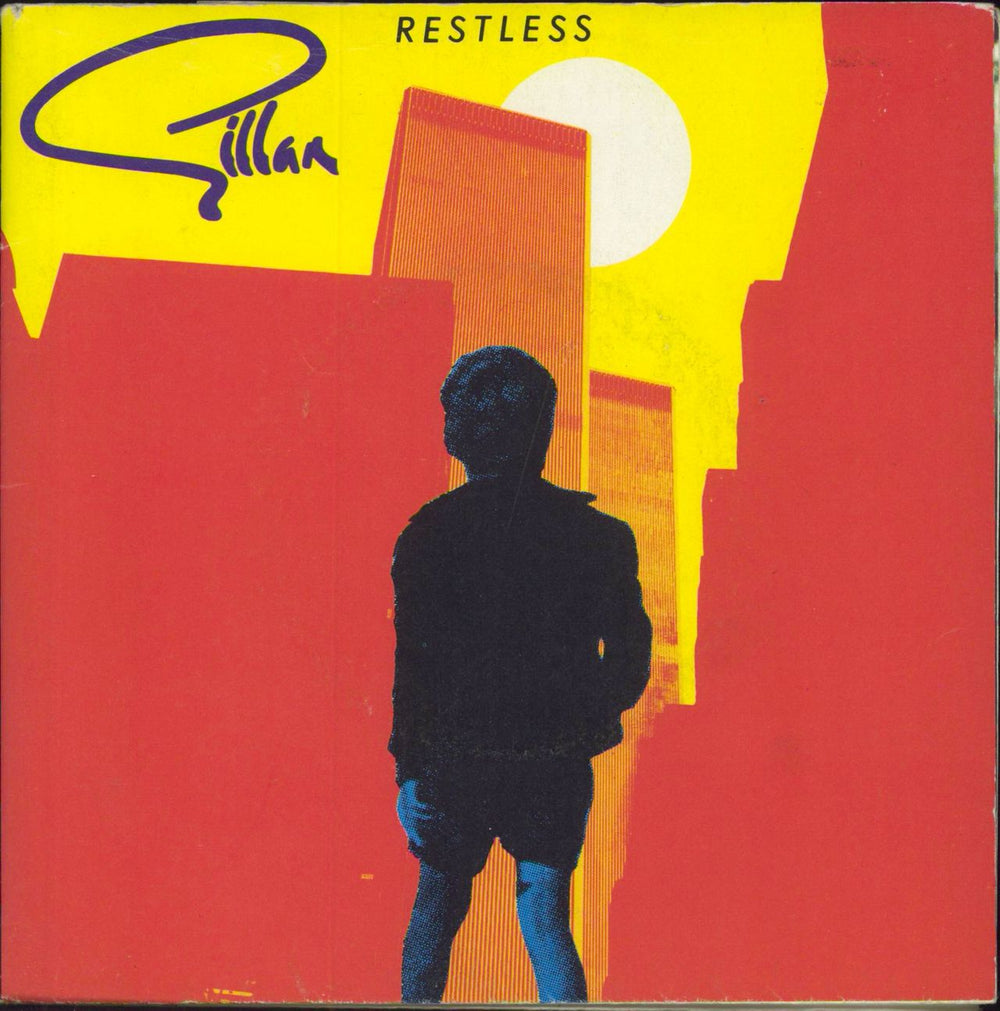 Ian Gillan Restless - Poster Sleeve UK 7" vinyl single (7 inch record / 45) VS465