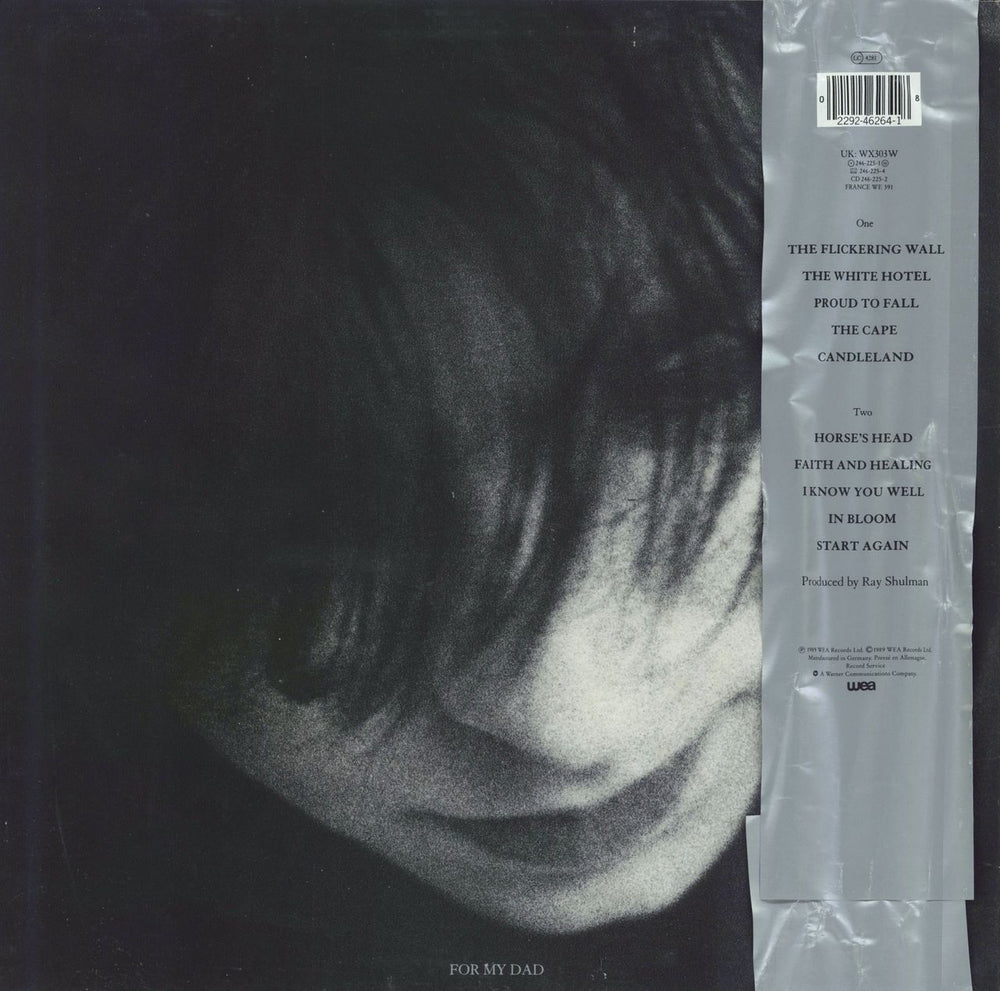 Ian McCulloch Candleland-EX UK vinyl LP album (LP record) 022924626418