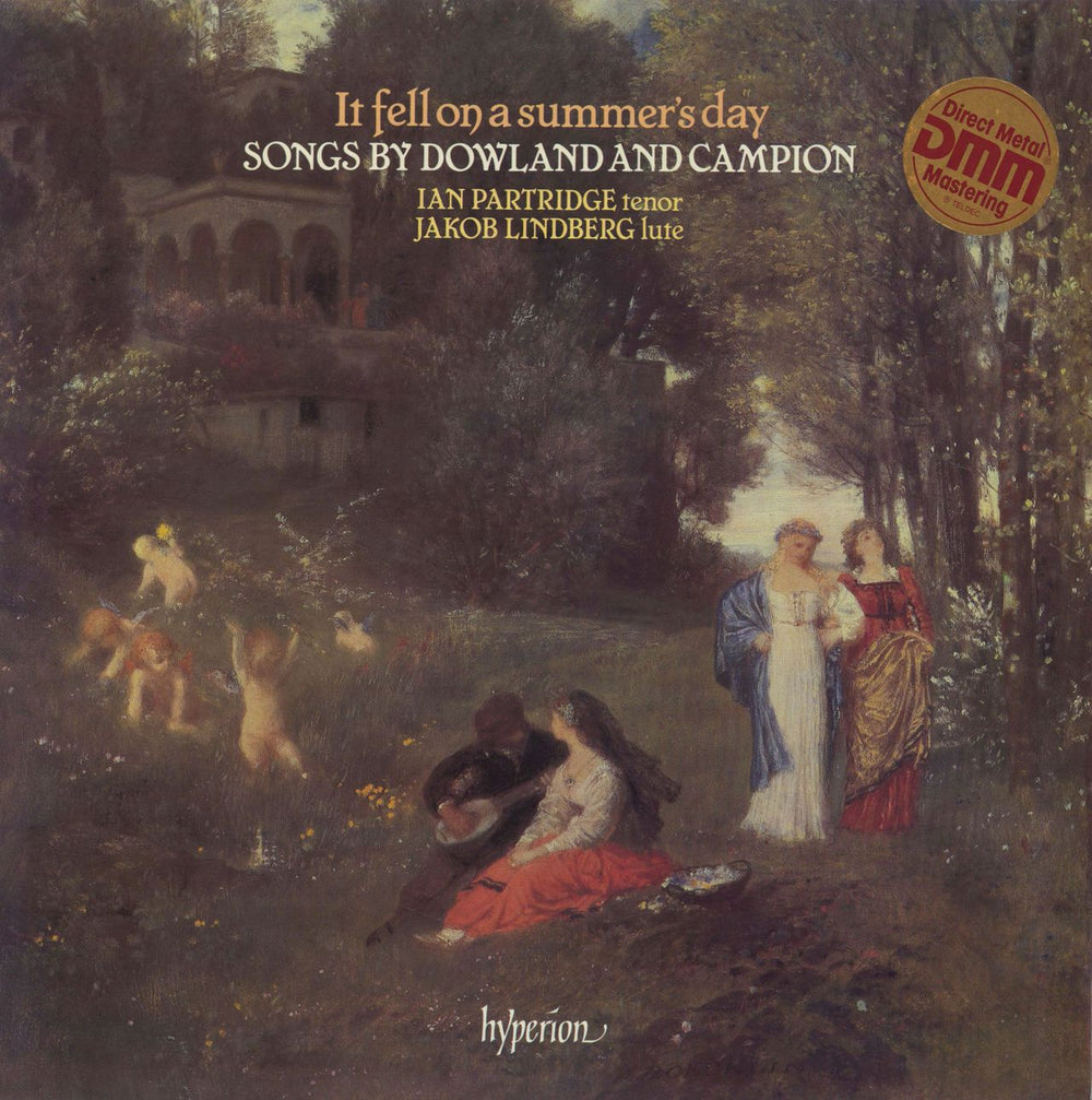 Ian Partridge It Fell On A Summer's Day: Songs By Dowland And Campion UK vinyl LP album (LP record) A66095
