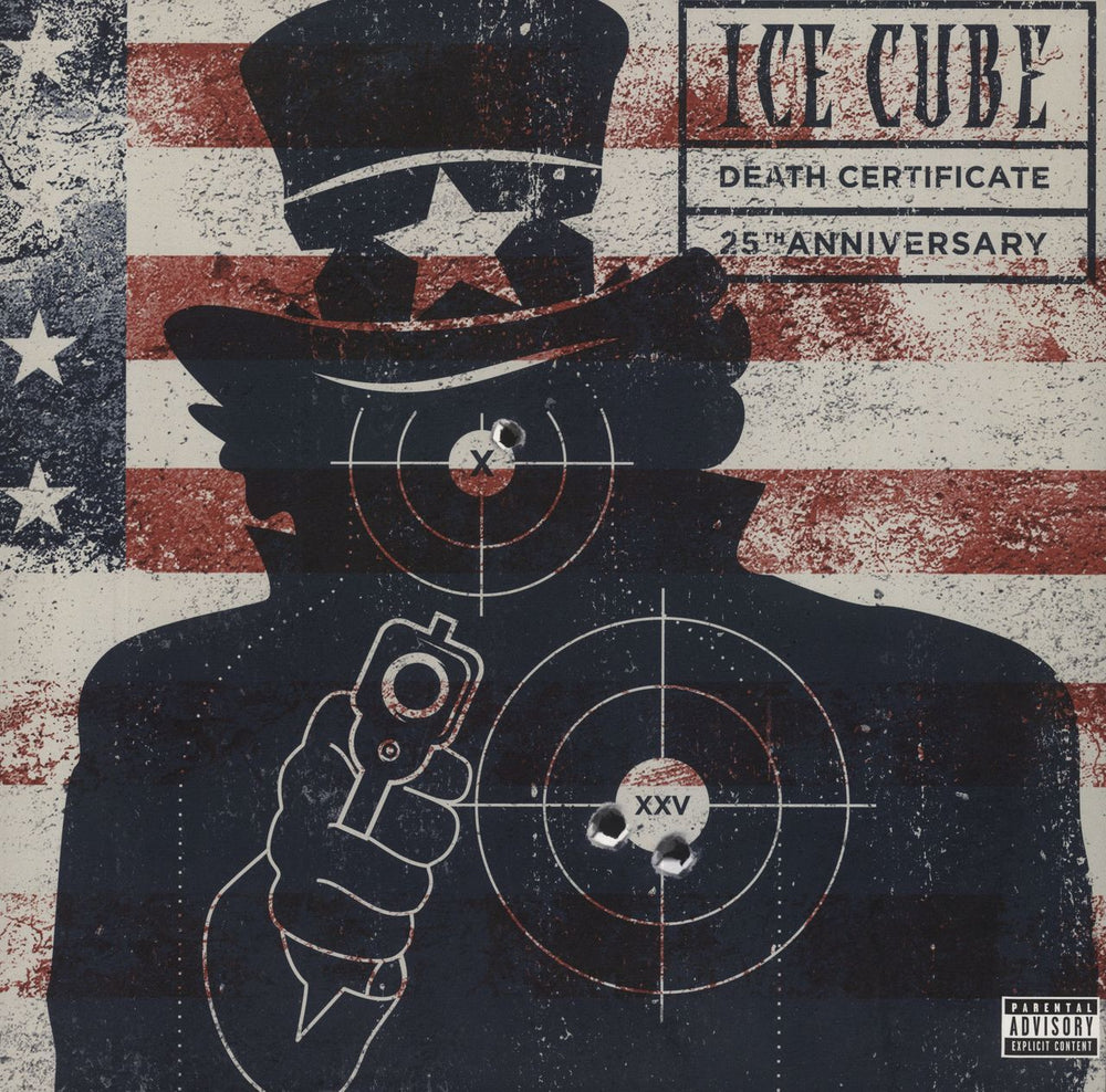 Ice Cube Death Certificate: 25th Anniversary UK 2-LP vinyl record set (Double LP Album) 00602557420630