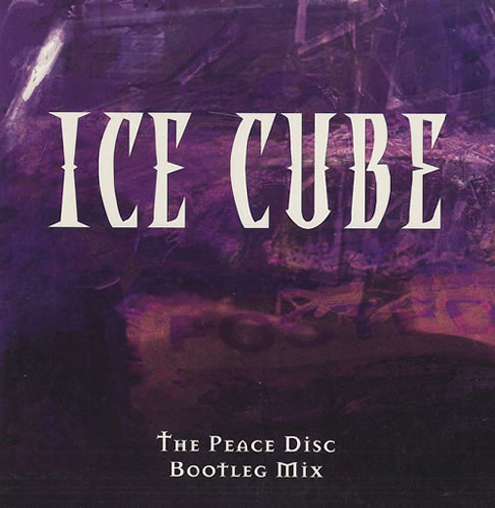 Ice Cube The Peace Disc - Bootleg Mix US Promo CD album (CDLP) DPRO81360