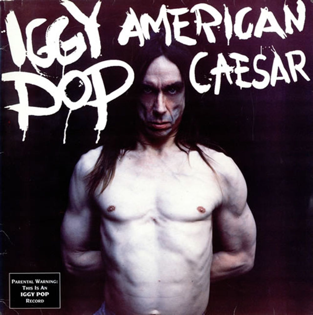 Iggy Pop American Caesar UK vinyl LP album (LP record) VUSLP64