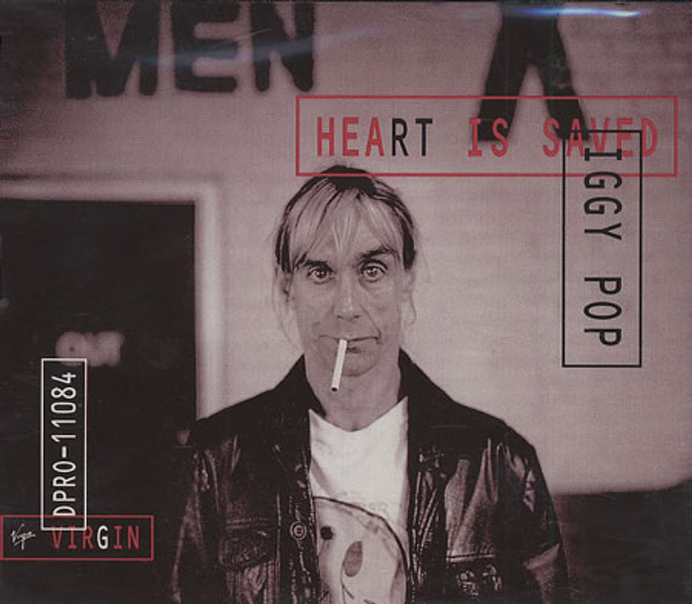 Iggy Pop Heart Is Saved US Promo CD single (CD5 / 5") DPRO-11084