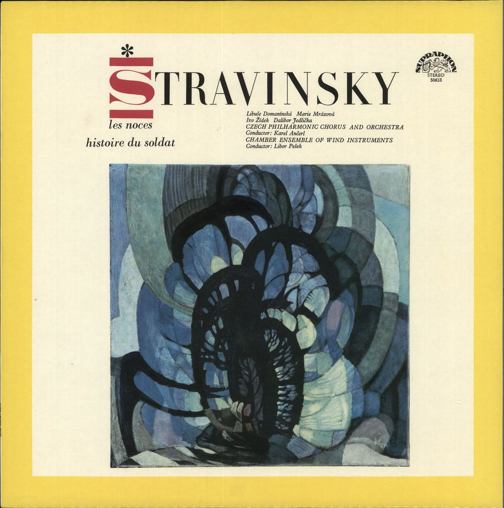 Igor Stravinsky Les Noces / Histoire Du Soldat Czech vinyl LP album (LP record) 50623
