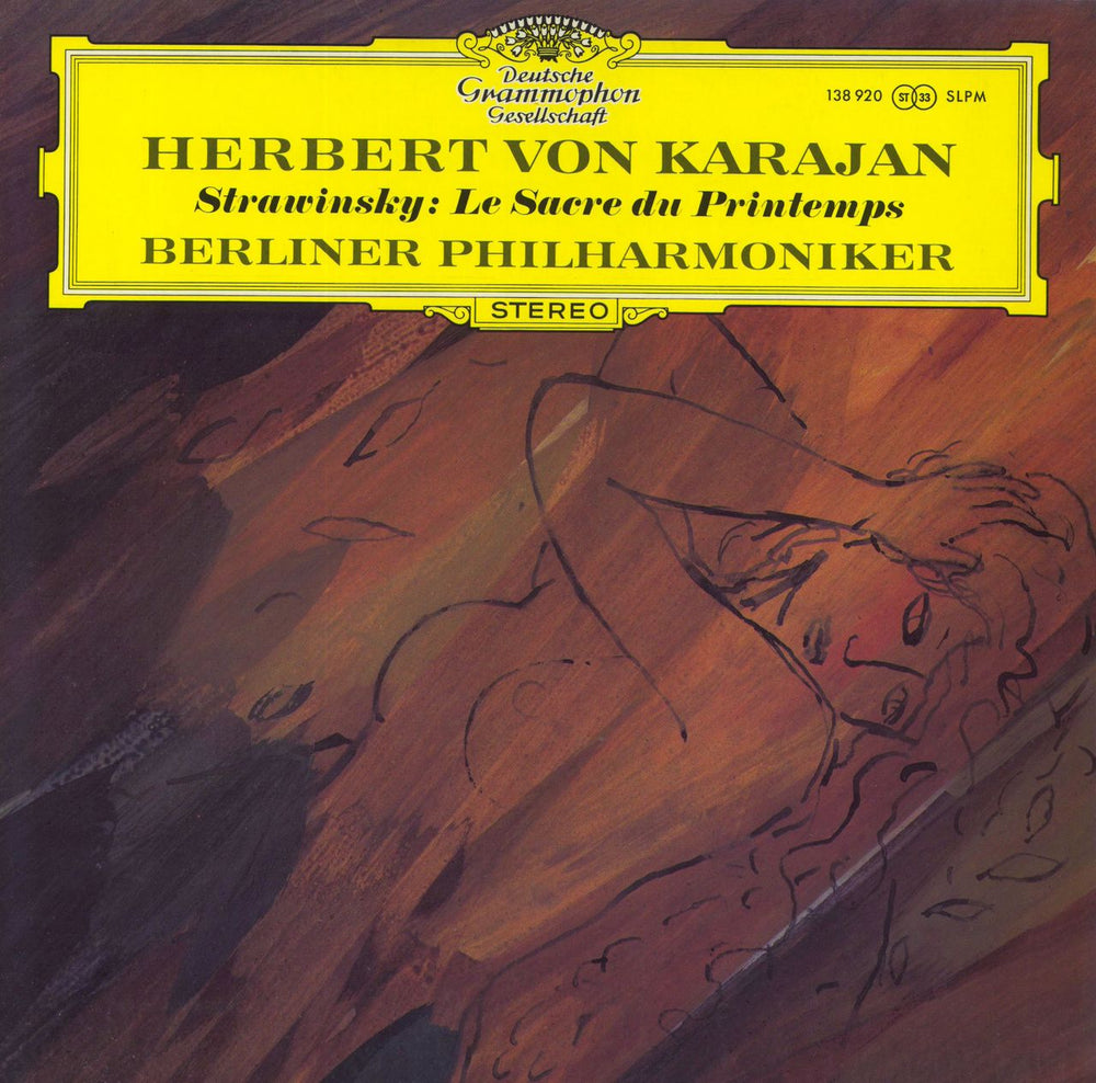 Igor Stravinsky Stravinsky: Le Sacre Du Printemps German vinyl LP album (LP record) 138920