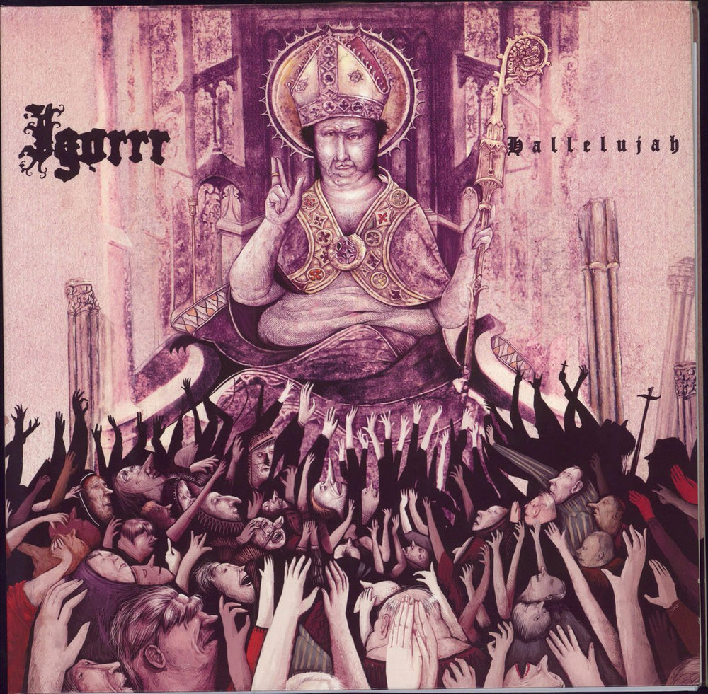 Igorrr Hallelujah - Clear Vinyl German 2-LP vinyl record set (Double LP Album) ADN165LP