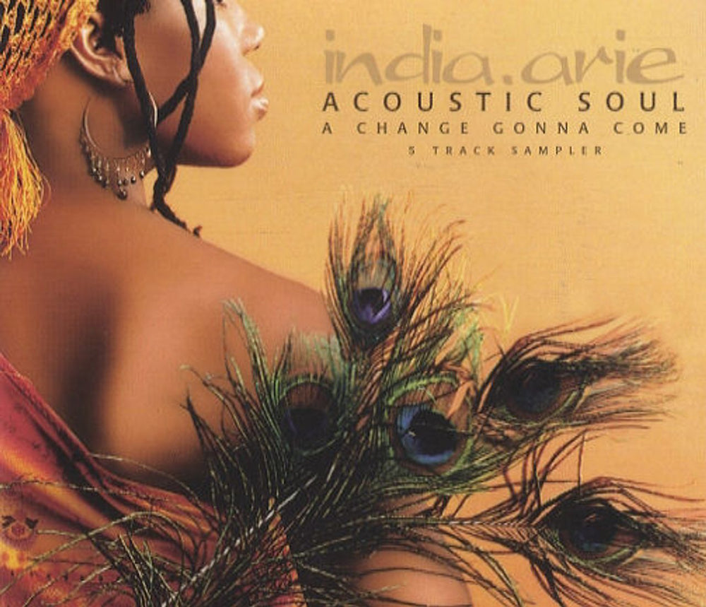 India.Arie Acoustic Soul...A Change Gonna Come UK Promo CD single (CD5 / 5") INDIACD1