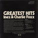 Inez & Charlie Foxx Greatest Hits - Stereo UK vinyl LP album (LP record)