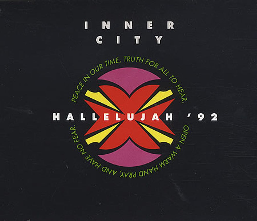 Inner City Hallelujah '92 UK CD single (CD5 / 5") TENCD398