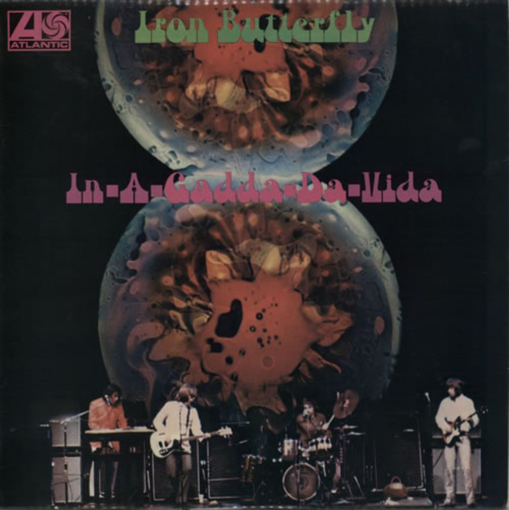 Iron Butterfly In-A-Gadda-Da-Vida - 1st UK vinyl LP album (LP record) 588116