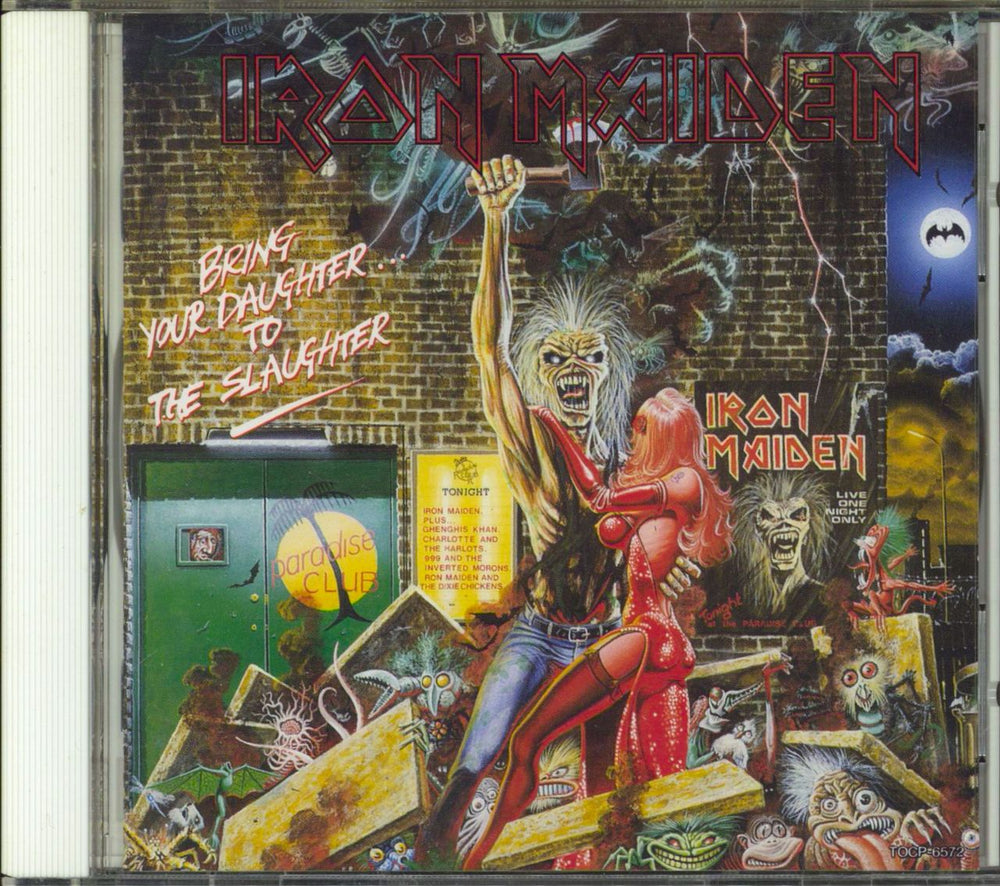 Iron Maiden Bring Your Daughter...To The Slaughter Japanese CD single (CD5 / 5") TOCP-6572