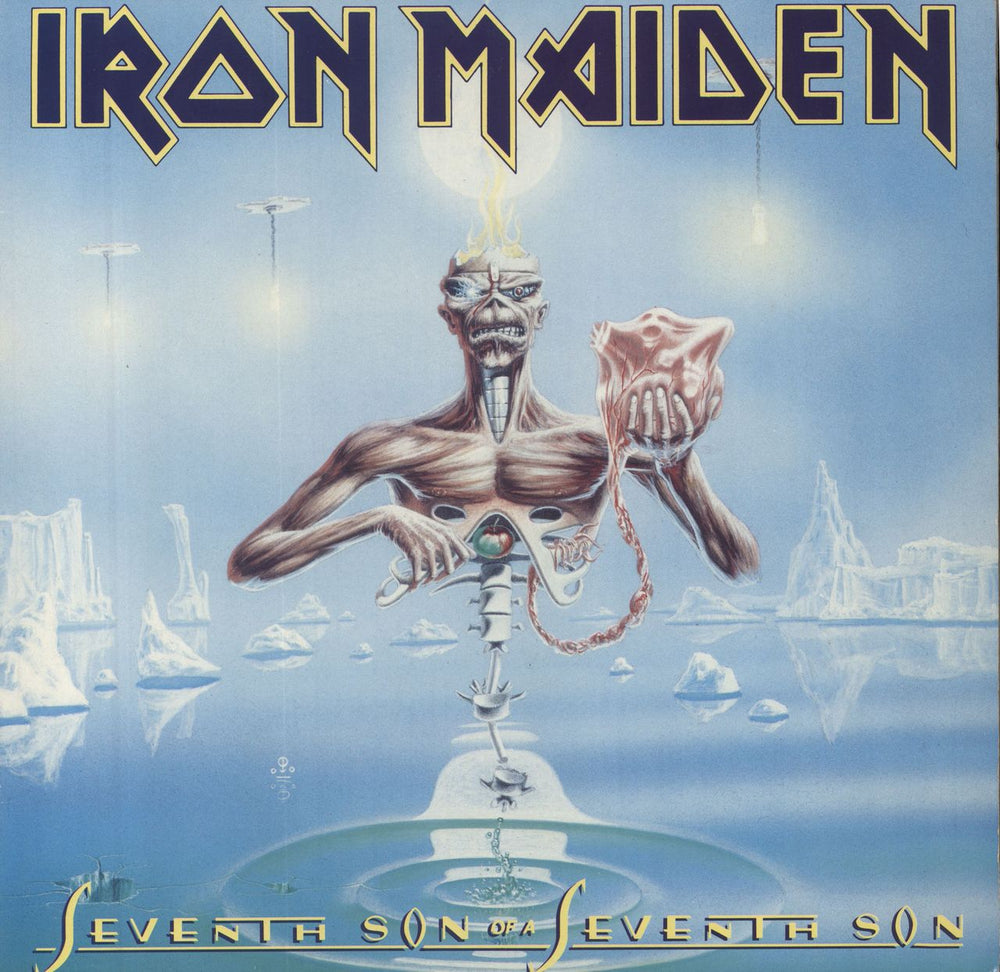 Iron Maiden Seventh Son Of A Seventh Son German vinyl LP album (LP record) 038-7902581