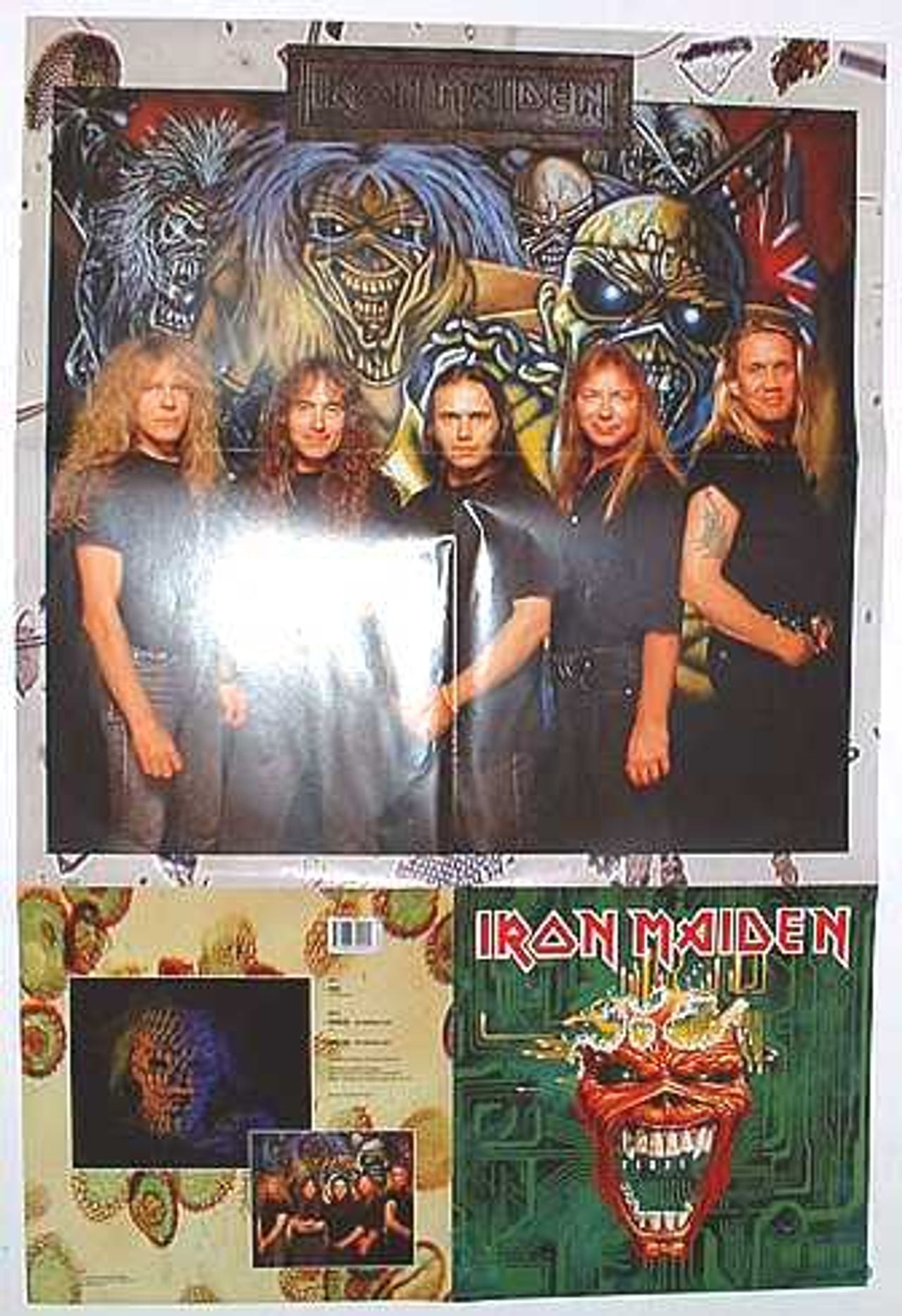 Iron Maiden Virus - Poster Sleeve UK 12