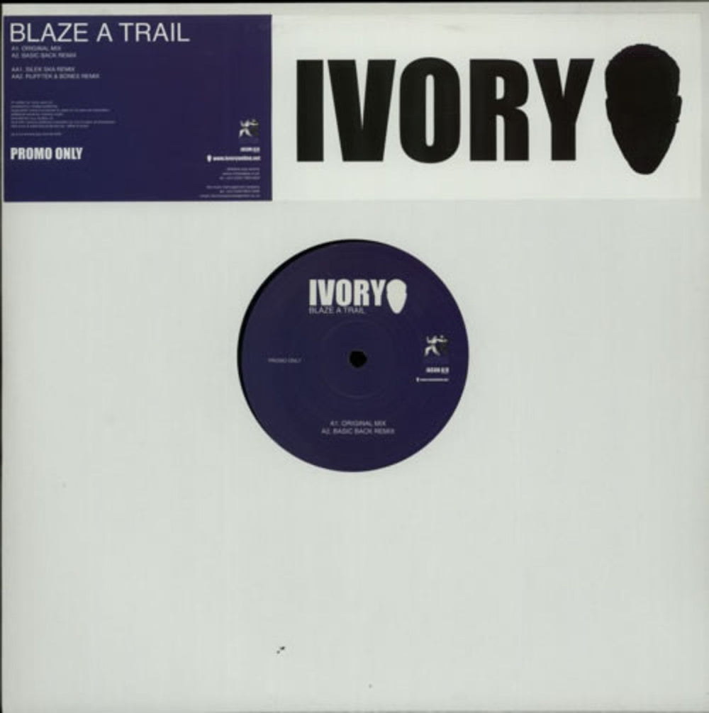 Ivory Blaze A Trail UK Promo 12" vinyl single (12 inch record / Maxi-single) PROM0001