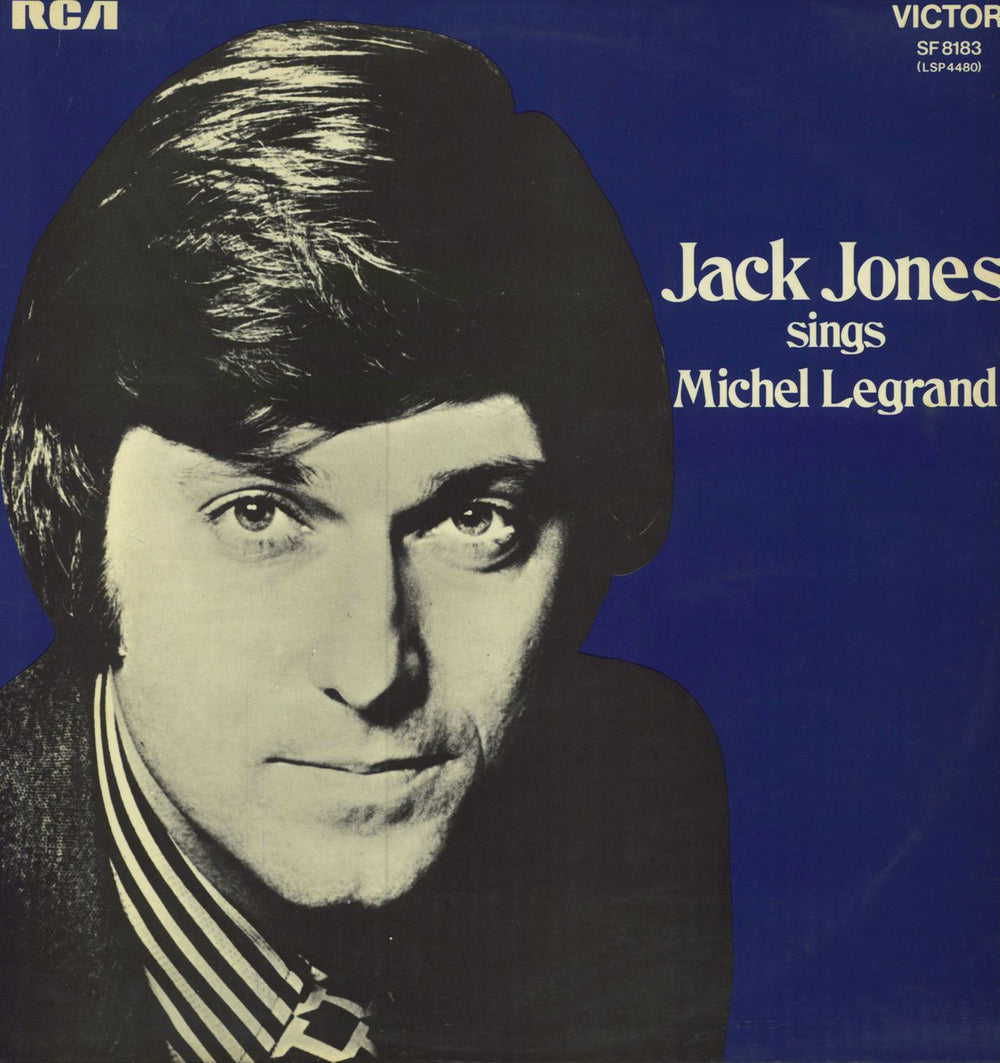 Jack Jones Sings Michel Legrand UK vinyl LP album (LP record) SF8183