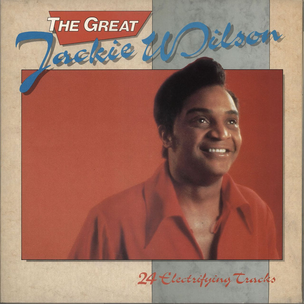 Jackie Wilson The Great Jackie Wilson UK 2-LP vinyl record set (Double LP Album) TELLY32