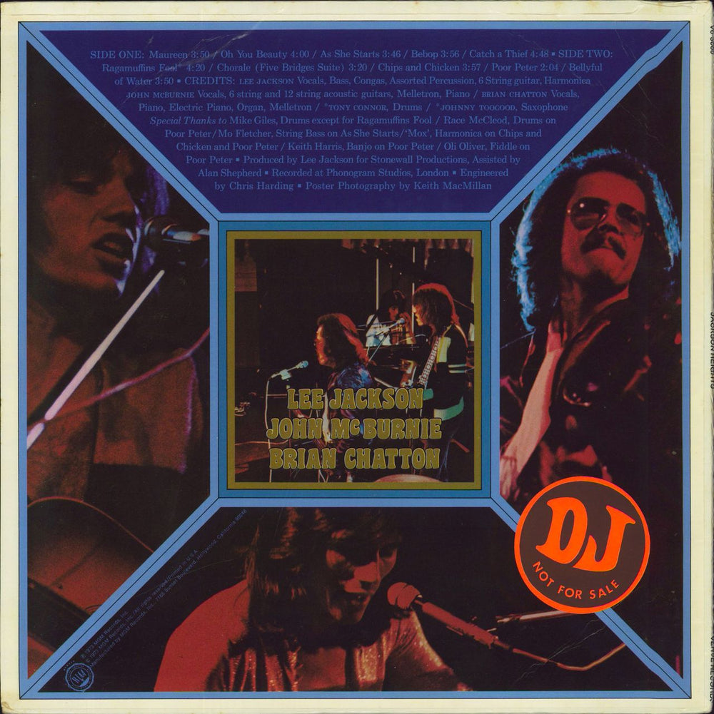 Jackson Heights Jackson Heights - Promo US vinyl LP album (LP record)