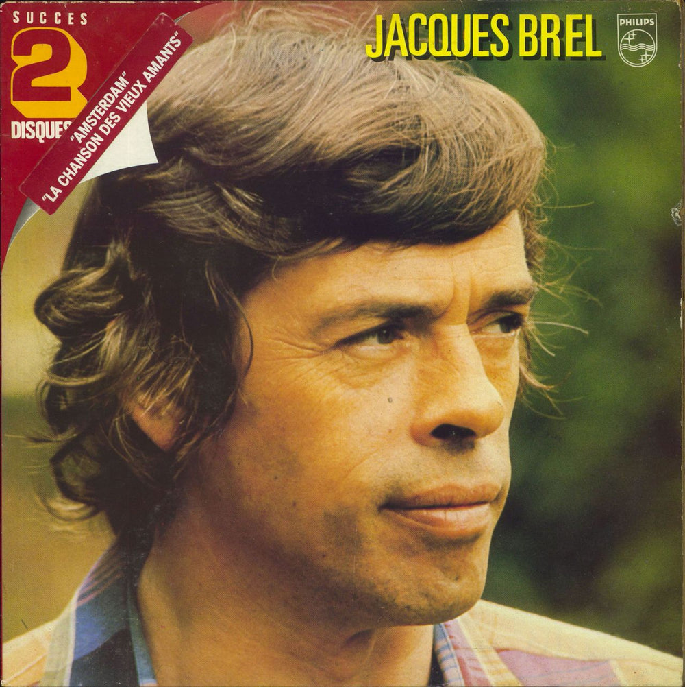 Jacques Brel Succes 2 Disques French 2-LP vinyl record set (Double LP Album) 6683027