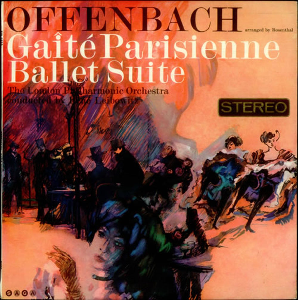 Jacques Offenbach Gaite Parisienne Ballet Suite UK vinyl LP album (LP record) STXID5244