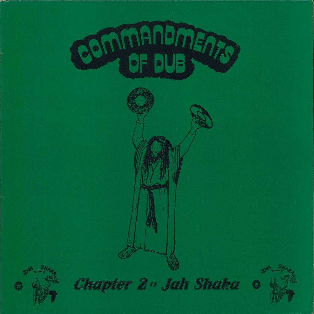 Jah Shaka Commandments Of Dub Chapter 2 UK vinyl LP album (LP record) SHAKA841