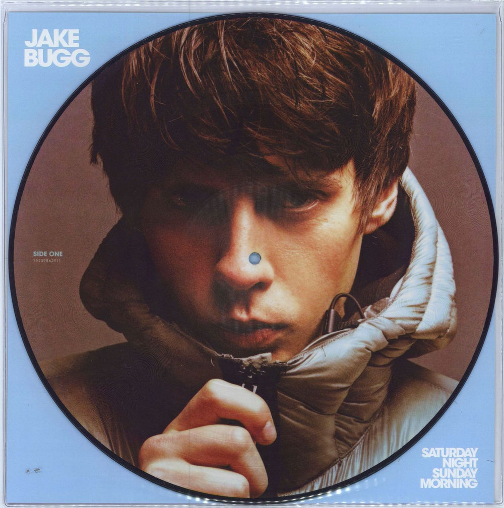 Jake Bugg Saturday Night Sunday Morning UK picture disc LP (vinyl picture disc album) 19439862911