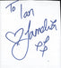 Jamelia Autograph UK memorabilia AUTOGRAPH