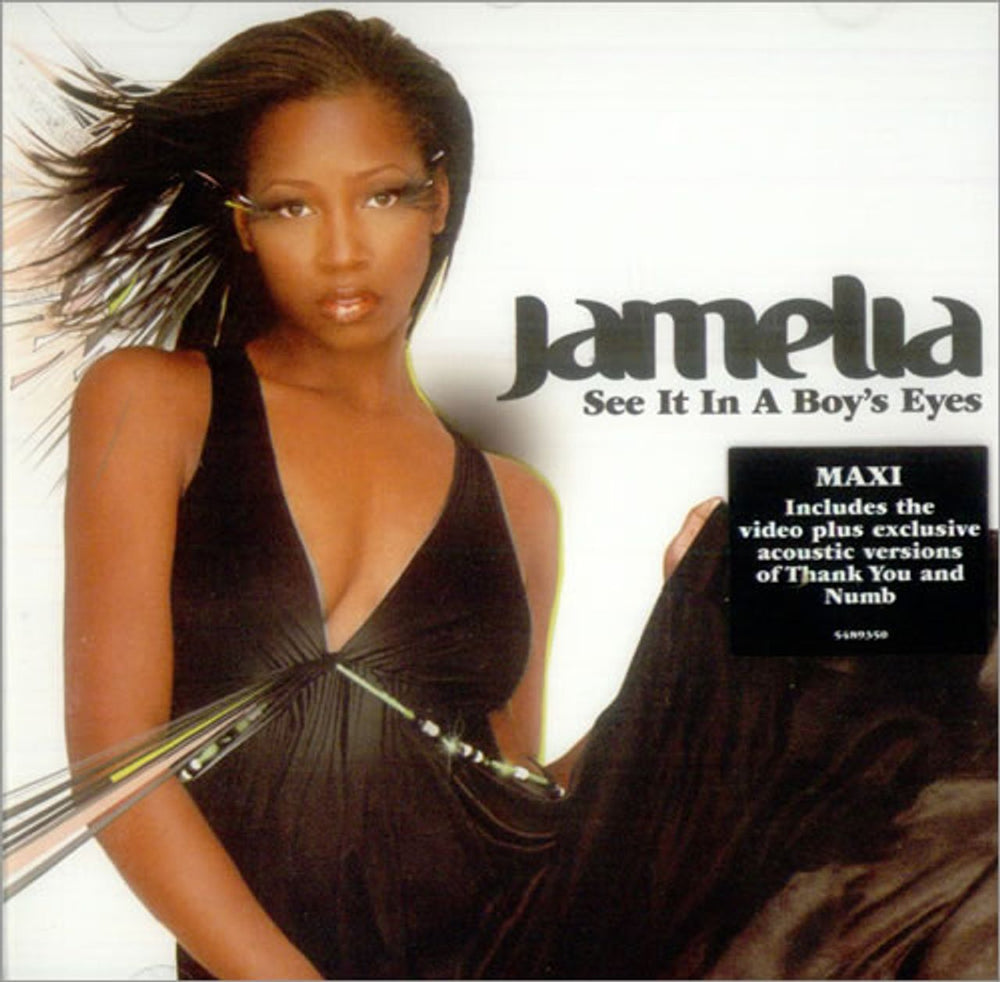 Jamelia See It In A Boy's Eyes UK CD single (CD5 / 5") CDRS6635