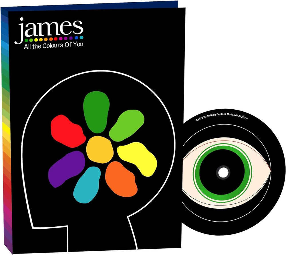 James All The Colours Of You UK CD album (CDLP) NBLM001CDX