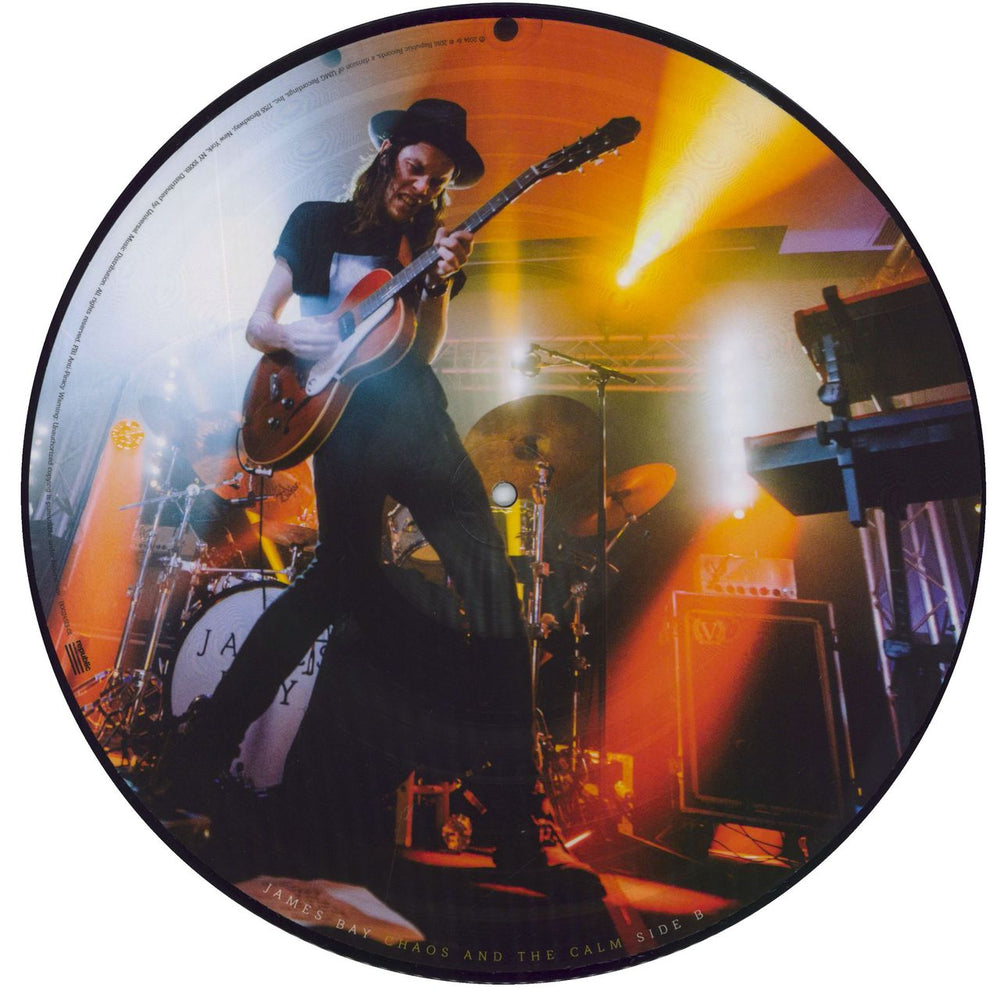 James Bay Chaos And The Calm - RSD 2016 US picture disc LP (vinyl picture disc album) K68PDCH831746