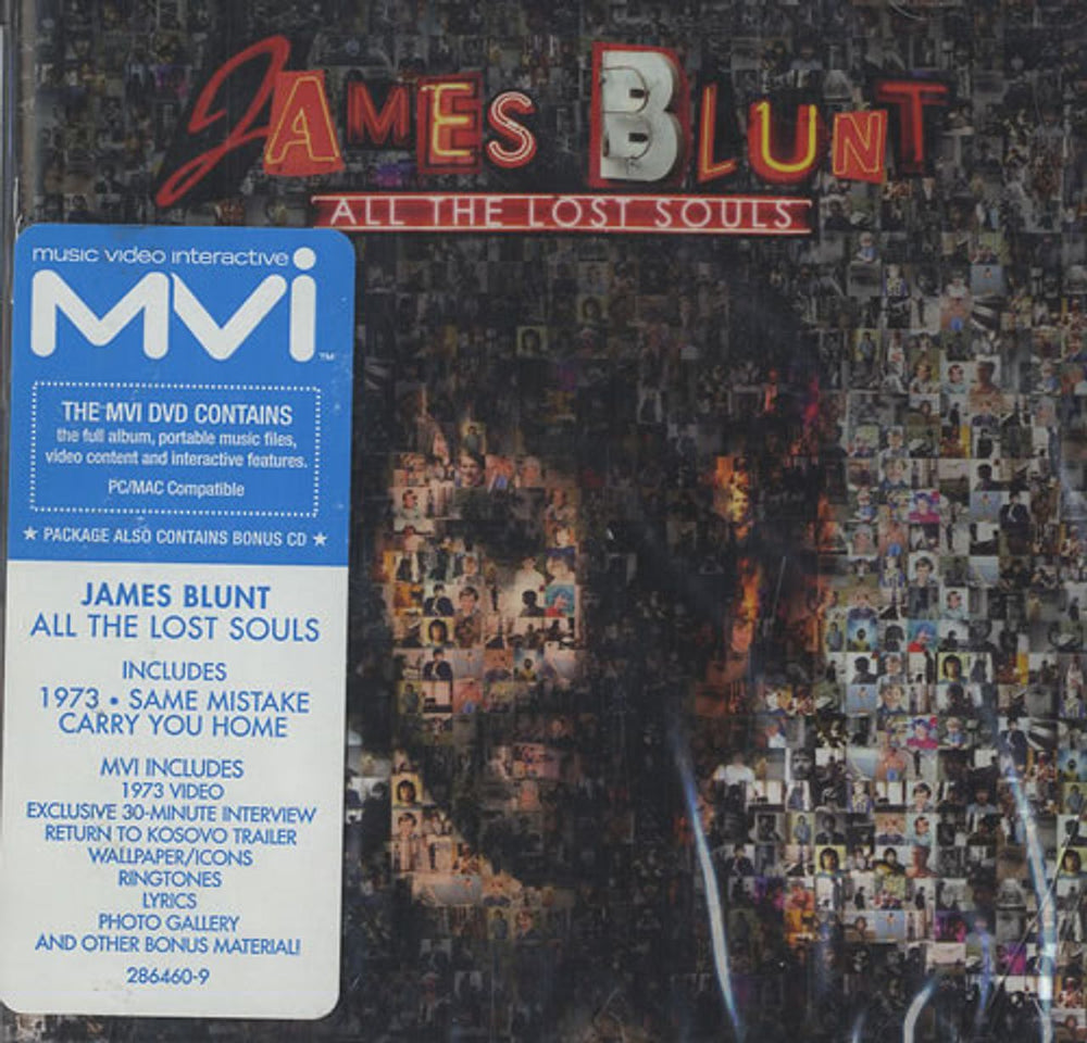 James Blunt All The Lost Souls US 2-disc CD/DVD set 286460-9