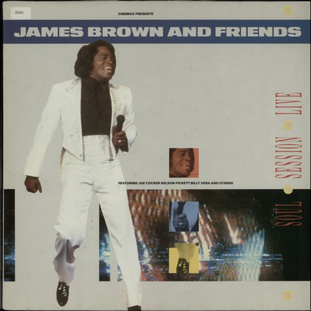 James Brown James Brown & Friends - Soul Session Live Dutch vinyl LP album (LP record) 834085-1