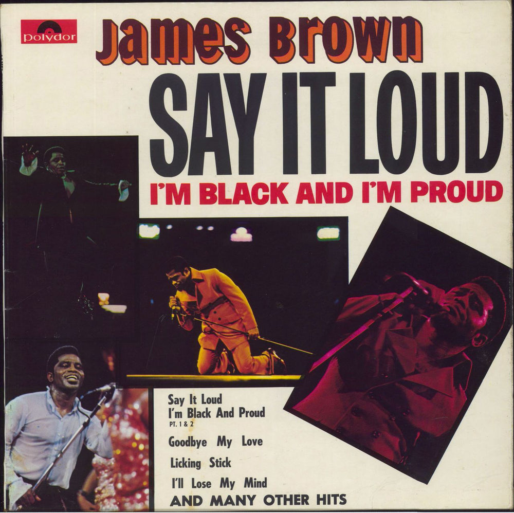 James Brown Say It Loud - I'm Black And I'm Proud UK vinyl LP album (LP record) 583741