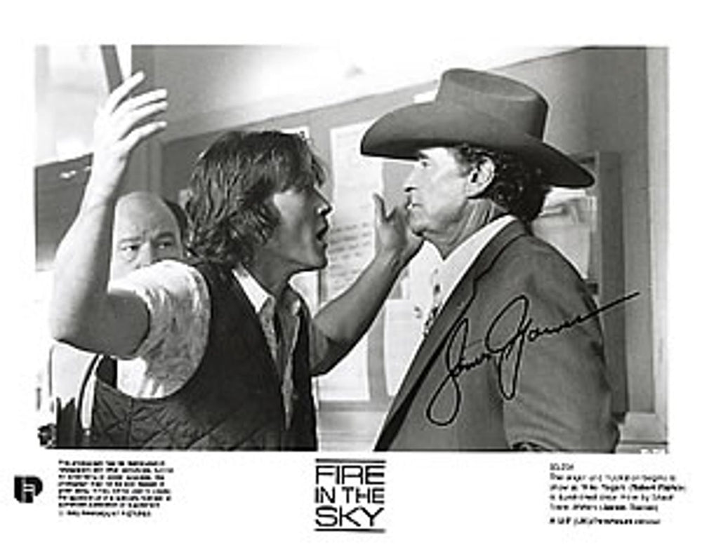 James Garner Fire In The Sky UK Promo photograph 85-234