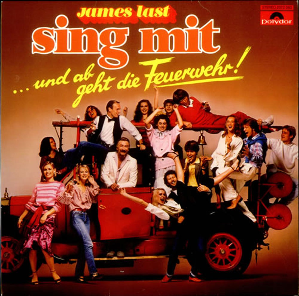 James Last Sing mit 8 …und ab geht die Feuerwehr! German vinyl LP album (LP record) 2372060