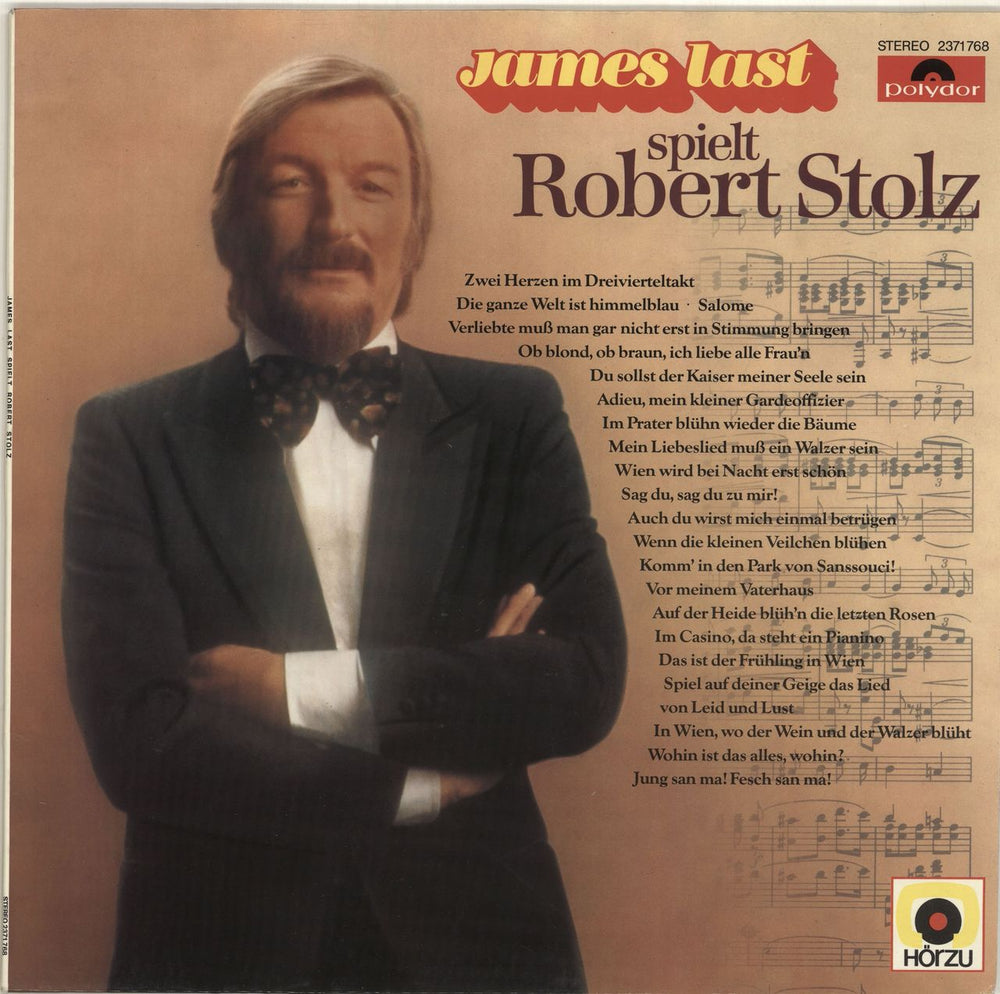 James Last Spielt Robert Stolz German vinyl LP album (LP record) 2371768