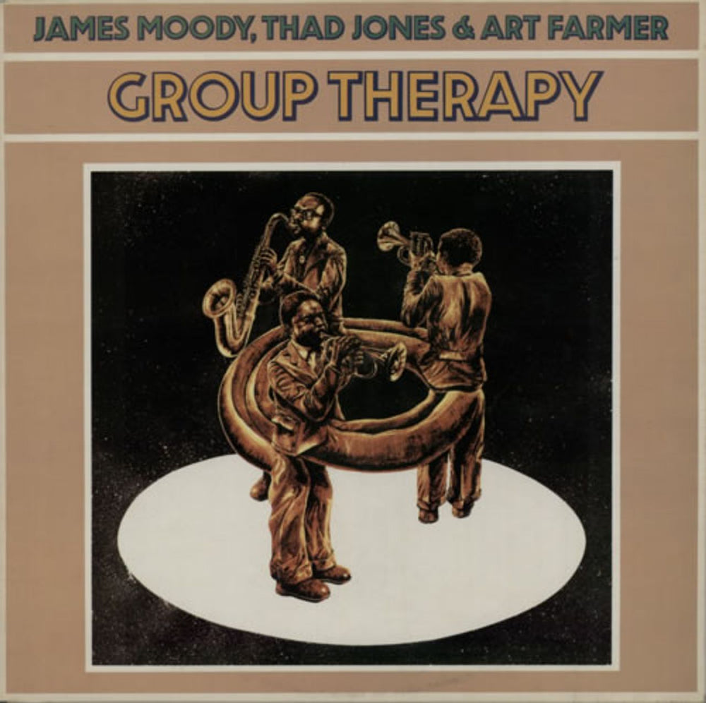 James Moody Group Therapy UK vinyl LP album (LP record) DJM22039