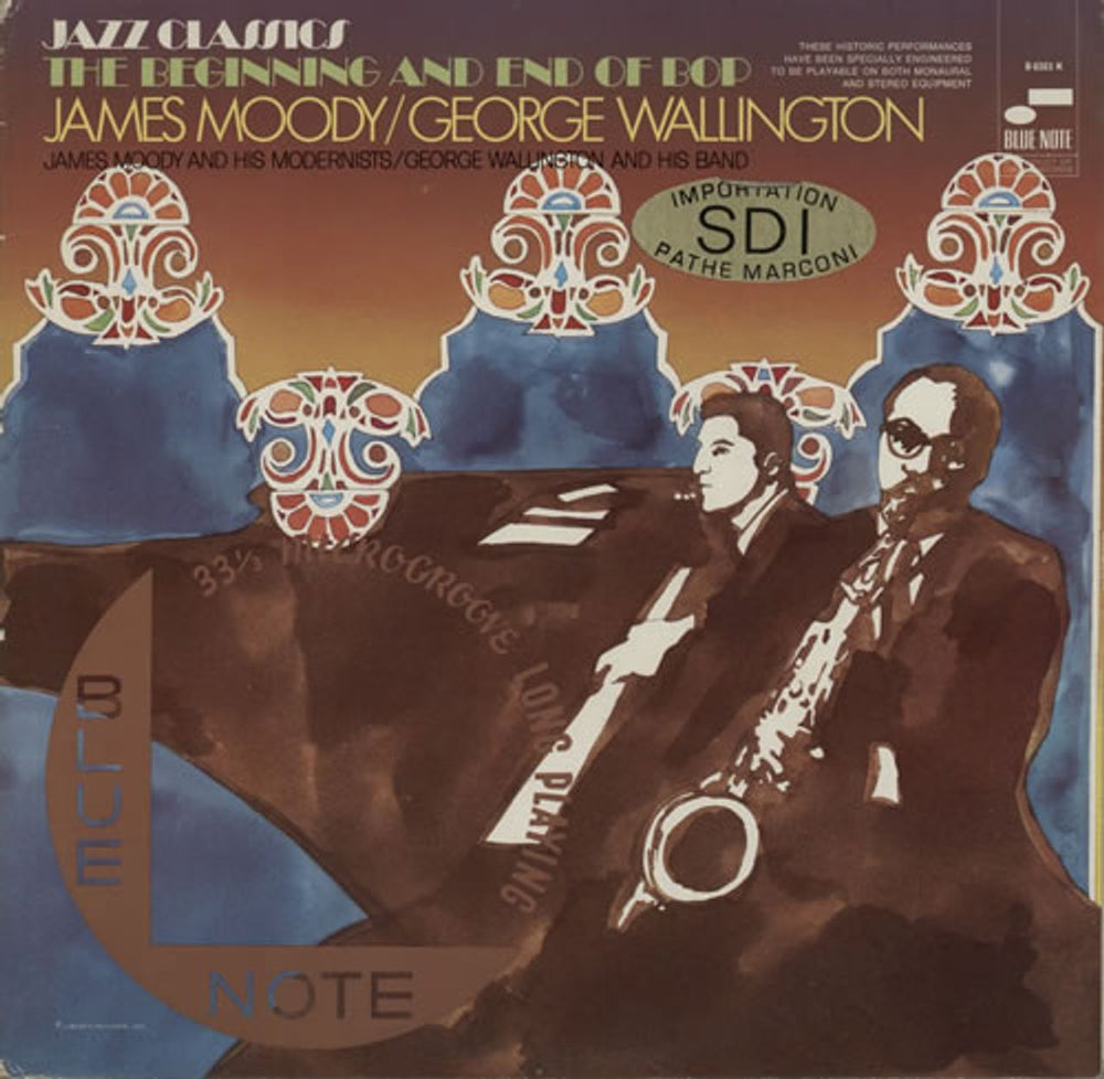 James Moody The Beginning And End Of Bop German vinyl LP album (LP record) B-6503K