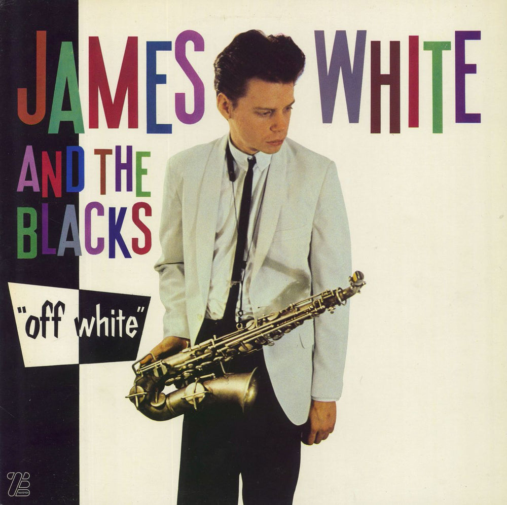 James White Off White UK vinyl LP album (LP record) ZE3303