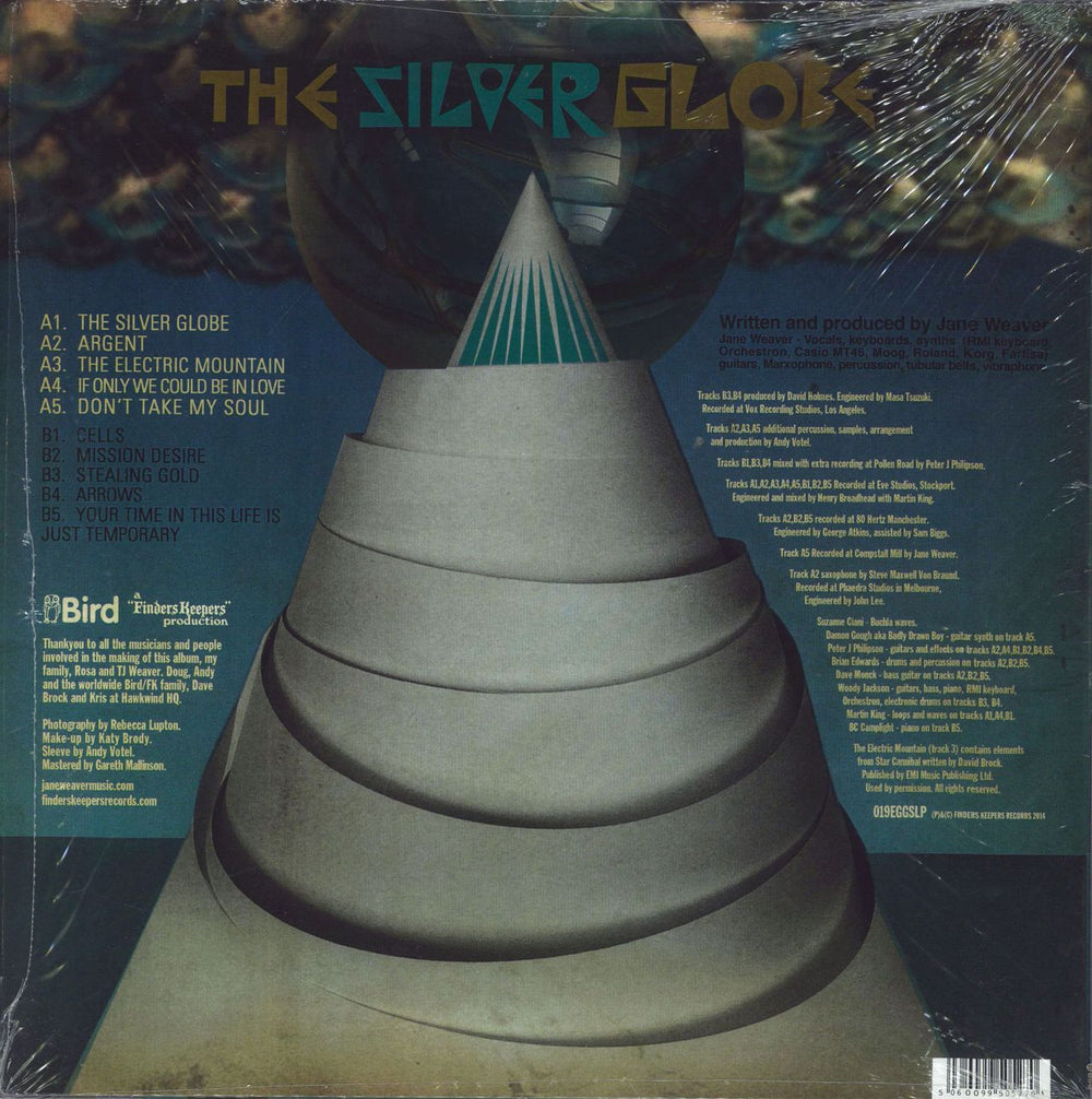 Jane Weaver The Silver Globe - Stickered shrink UK vinyl LP album (LP record) 5060099505270