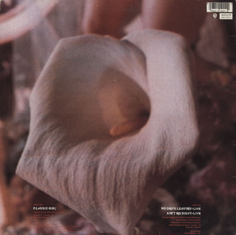 Janes Addiction Classic Girl - EX UK 12" vinyl picture disc (12 inch picture record) 093624100102