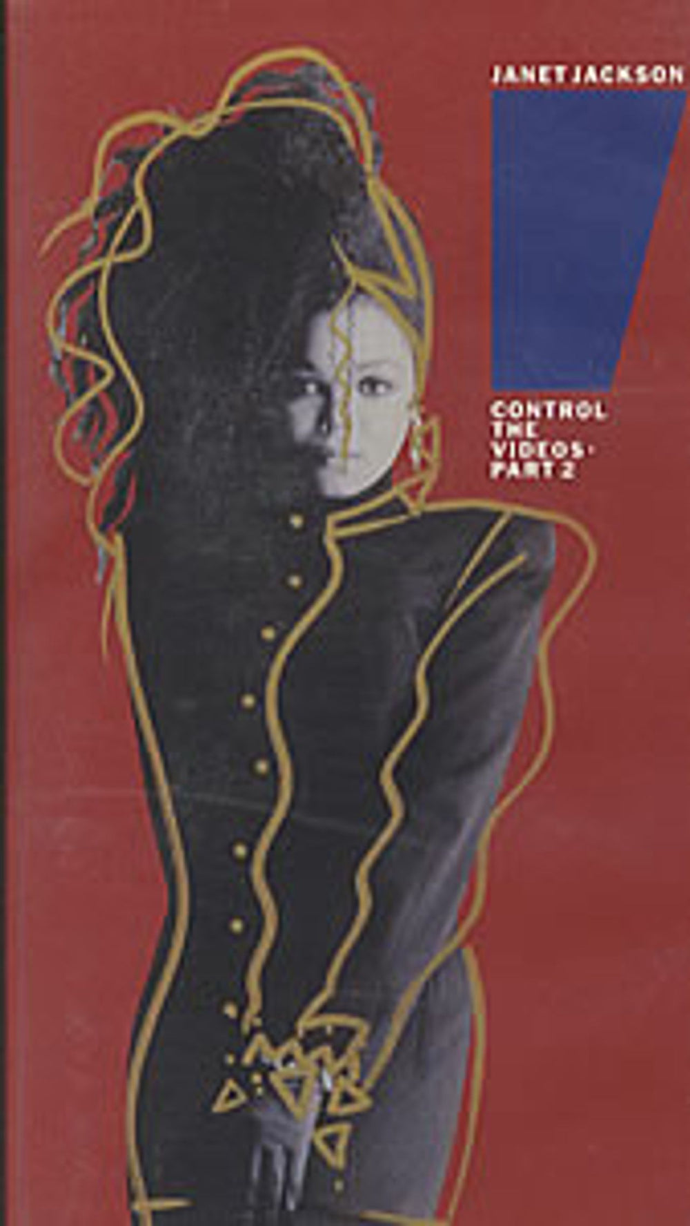 Janet Jackson Control - The Videos 2 UK video (VHS or PAL or NTSC) AM838