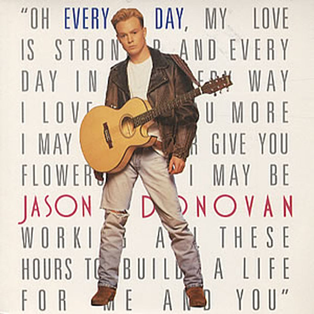 Jason Donovan Every Day UK 7" vinyl single (7 inch record / 45) PWL43