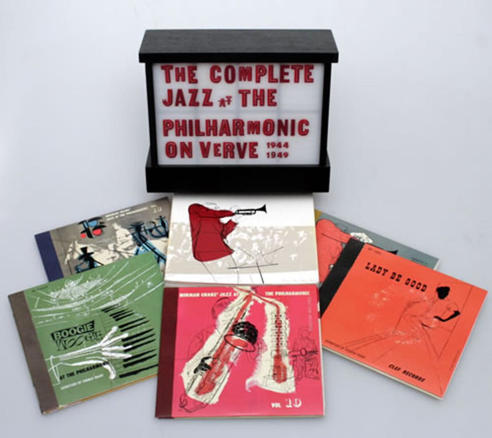 Jazz At The Philharmonic The Complete Jazz At The Philharmonic On Verve 1944 - 1949 US CD Album Box Set 314523893-2