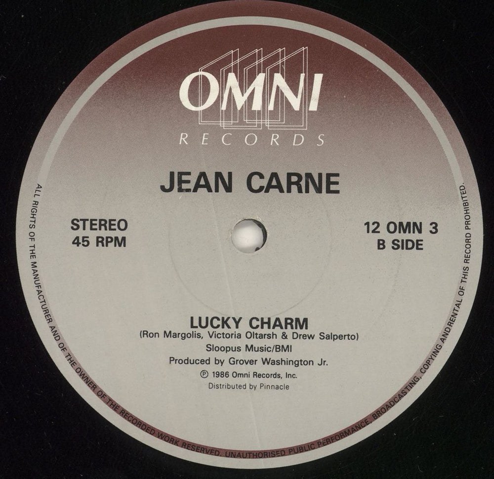 Jean Carne Closer Than Close UK 12" vinyl single (12 inch record / Maxi-single)